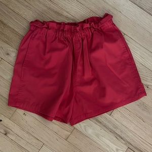 Urban outfitters red shorts